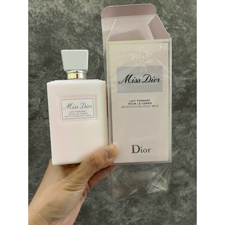 Siêu sale cuối năm - dưỡng thể hương nước hoa dio miss dior body milk 200 ml
