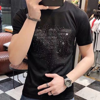 Áo Nam Làm Nóng Kim Cương AM Đại Bàng Thoáng Khí Cotton Nguyên Chất Slim-fit Đáy Áo Sơ Mi Bé Trai Top