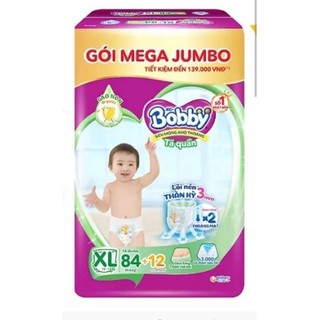 Tã quần Bobby M124, L108, XL96, XXL88