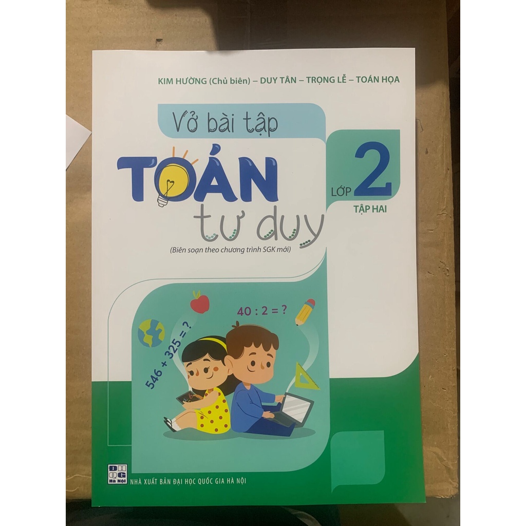 Sách - Vở bài tập Toán tư duy lớp 2 Tập 2