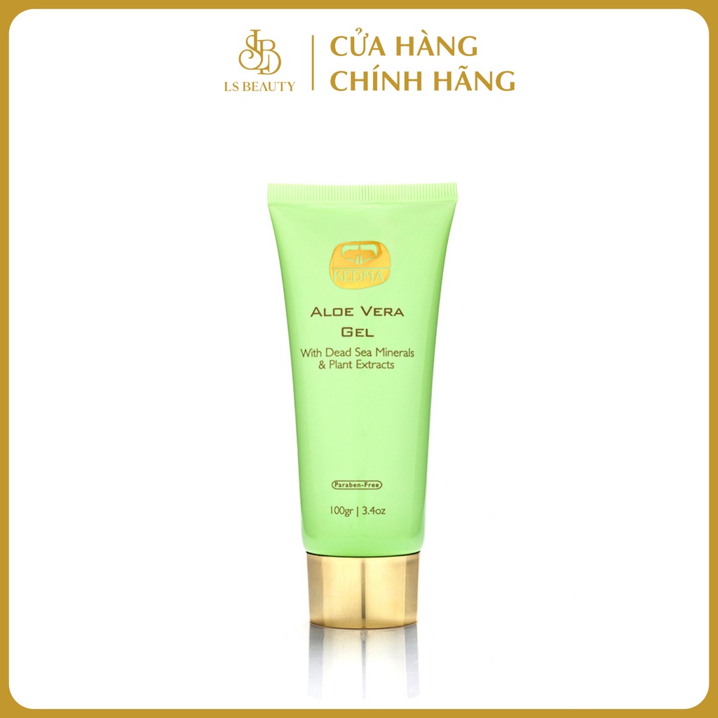 Gel Lô Hội Kedma - Aloe Vera Gel - Giúp Làm Mát Da Cháy Nắng - Từ Nha Đam Và Khoáng Chất Biển Chết