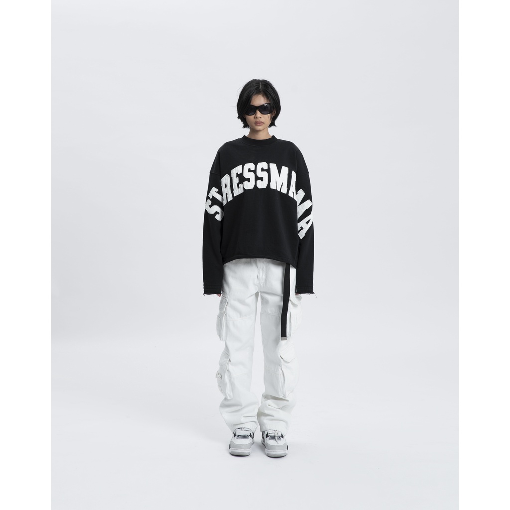 Áo dài tay Stressmama NOKANSAI LONG SLEEVE - BLACK