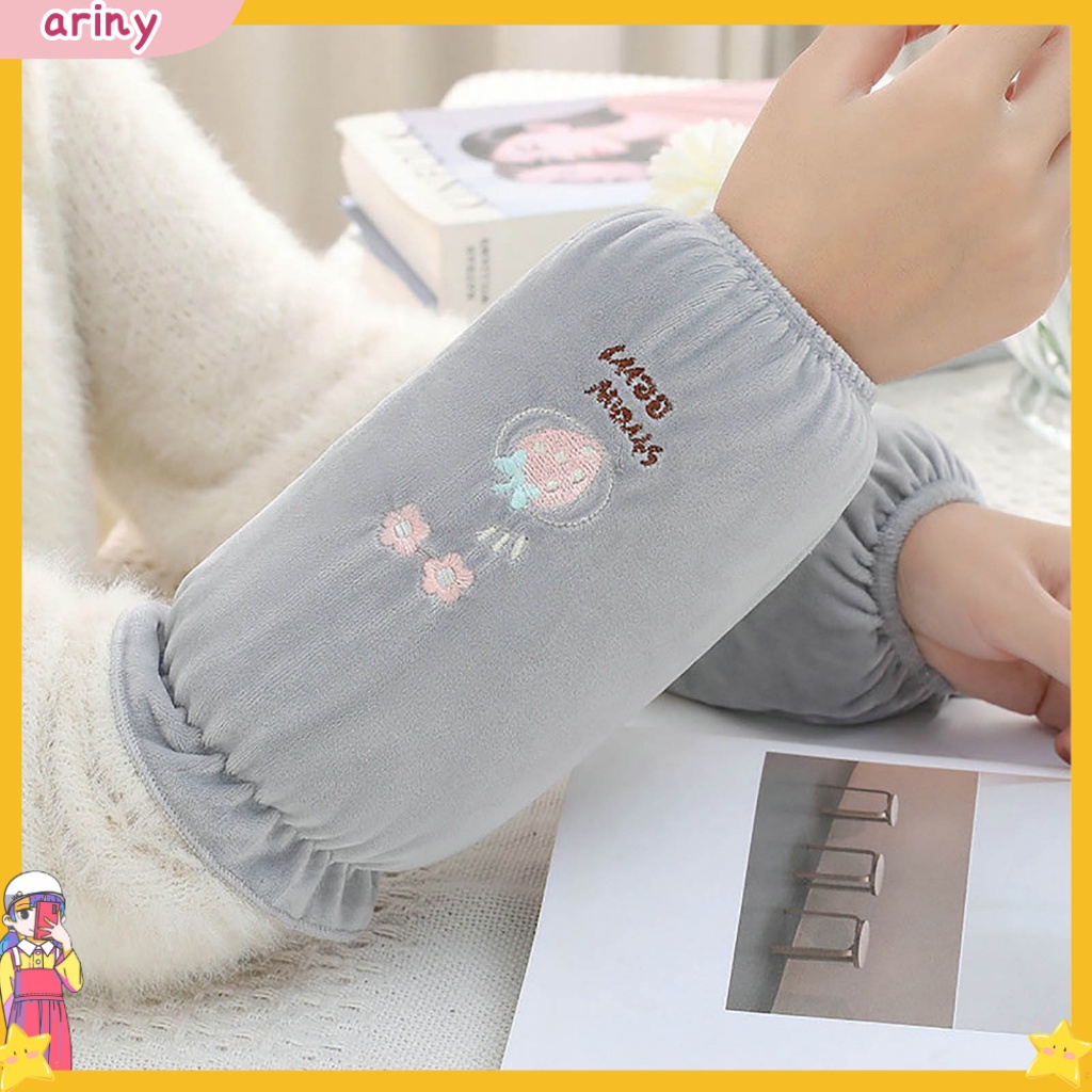 1 Cặp Ống Tay Áo Bọc Bảo Vệ Cánh Tay Khi Làm Bếp Vào Thu Đông