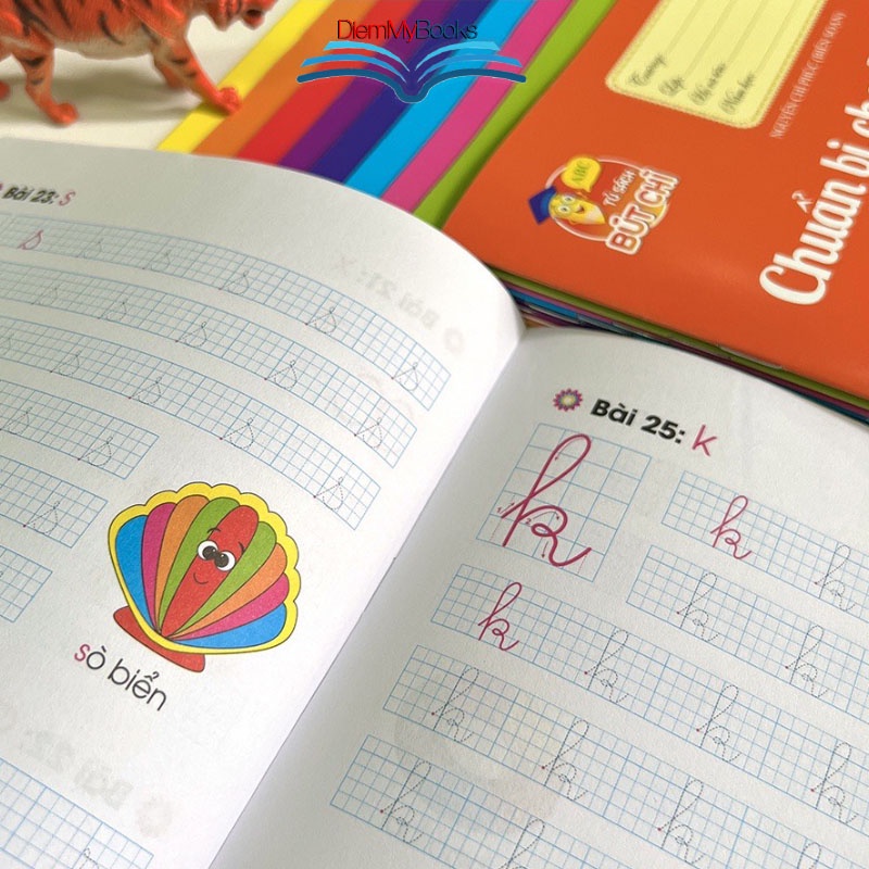 Sách-Bộ 10 quyển luyện viết tập tô chữ cho bé mẫu giáo mầm non Tặng 2 bút chì+ gọt+ Tẩy | BigBuy360 - bigbuy360.vn