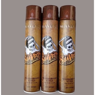 Gôm xịt tóc suavecito 400ml | giữ nếp tóc cứng | hàng chính hãng