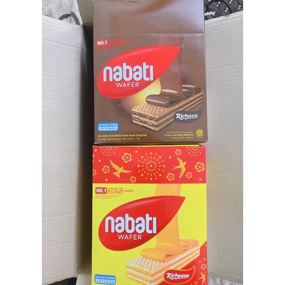 Bánh NaBaTi vị phô mai ,socola (dạng xốp ) 300g