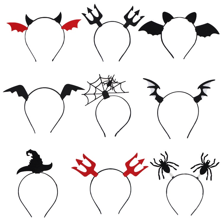 ( Mới) Băng đô Cài Tóc Chấm Hỏi Hoạt Hình Vui Nhộn Cho Tiệc Sinh Nhật Halloween Hàn Quốc 2023