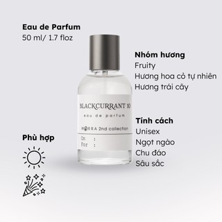 Nước Hoa Nam Nữ Thơm Lâu Morra Blackcurrant 10 Dung Tích 50ml Hương Trái Cây Cá Tính Tươi Mát Trẻ Trung
