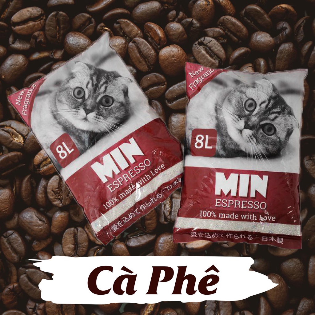 Cát Min Cát Vệ Sinh Cho Mèo Cát Nhật Túi 8L