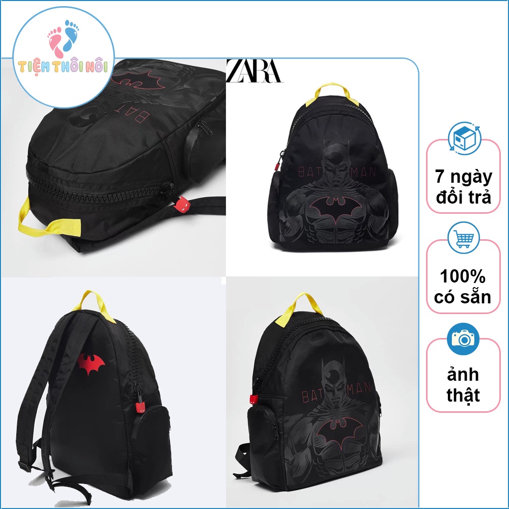 Ba Lô Bé Trai Zara Batman Hàng Xuất Xịn Số Lượng Có Hạn