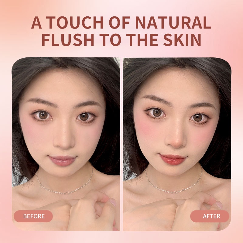 Phấn Má Hồng Air Cushion GECOMO Với Mút Tán Hình Nấm Độc Đáo