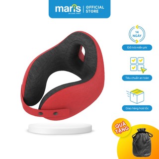  Gối Chữ U Cao Su Non MARIS Mr - 204 Đỡ Lực 360 Độ Size 24.5 x 22.5 x 15.5, Gối Kê Cổ Cao Su Non