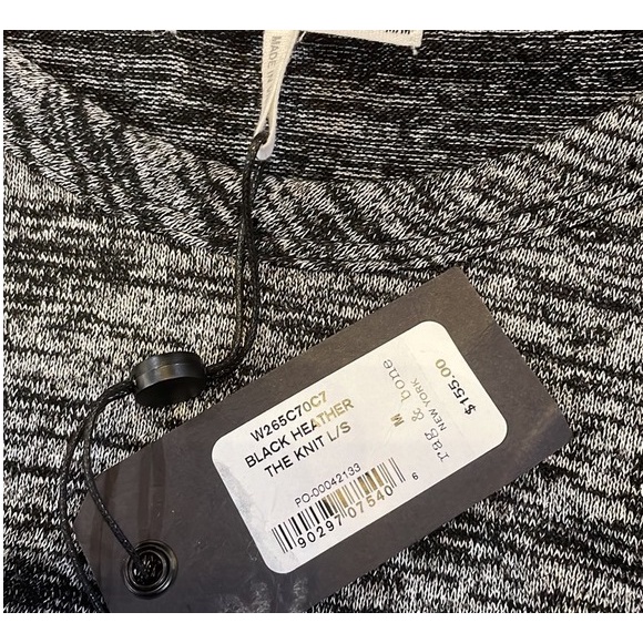 Rag & Bone - the knit Long Sleeve Tee $155