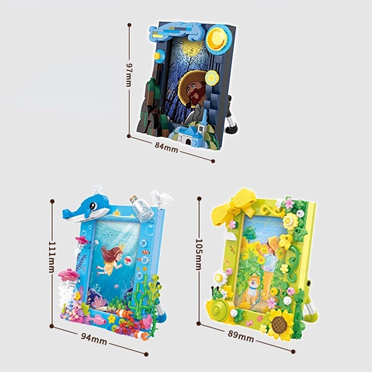 Bộ Đồ Chơi Lắp Ráp Trang Trí Phòng Ngủ