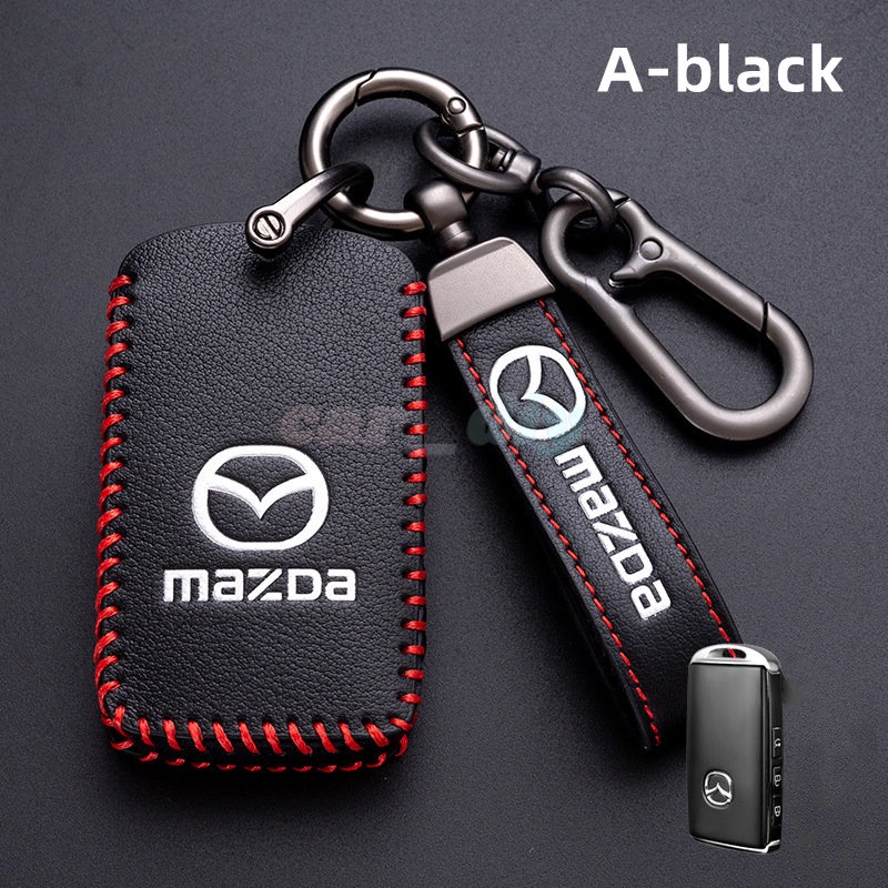 Bao Da Chìa Khóa Điều Khiển Từ Xa Cho Mazda 2 3 6 Atenza Axela Demio Mazda 3 Alexa CX30 CX-30 CX-5 CX5 CX-3 CX3 CX7 CX8 CX-8 CX9 CX-9 2015-2017 2018 2019 2 / 3 Túi Đựng Đồ Đa Năng Tiện Lợi Dễ Sử Dụng