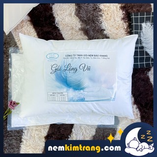 Gối lông vũ tơ tằm Bảo Khang - CAO CẤP, NHIỀU KÍCH THƯỚC