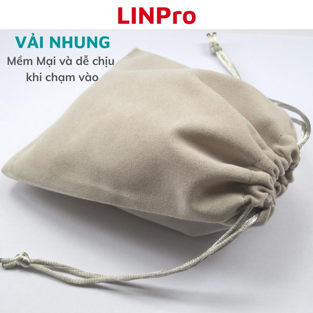 Mua Túi dây rút/Túi Nhung dây rút đựng Chuột không dây, Tai nghe, Sạc ...