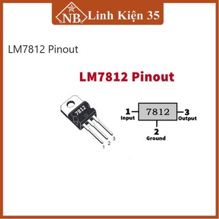 IC ổn áp LM7912 CV 1.5A TO220