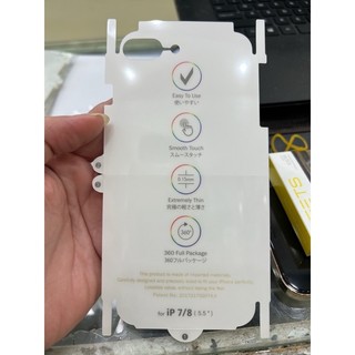 COMBO Miếng Dán PPF Bảo Vệ Mặt Trước Và Mặt Sau lP. Miếng Dán Trơn.