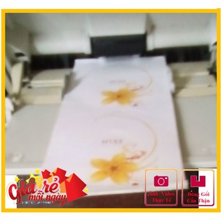 Decal dán nhãn đĩa CD - DVD (1 Tờ dán 2 đĩa)