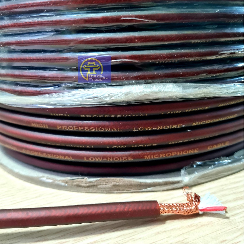 Dây Microphone, dây hàn đấu dây AV, Canon...dây 3 lõi loại to - Đơn giá 1 mét