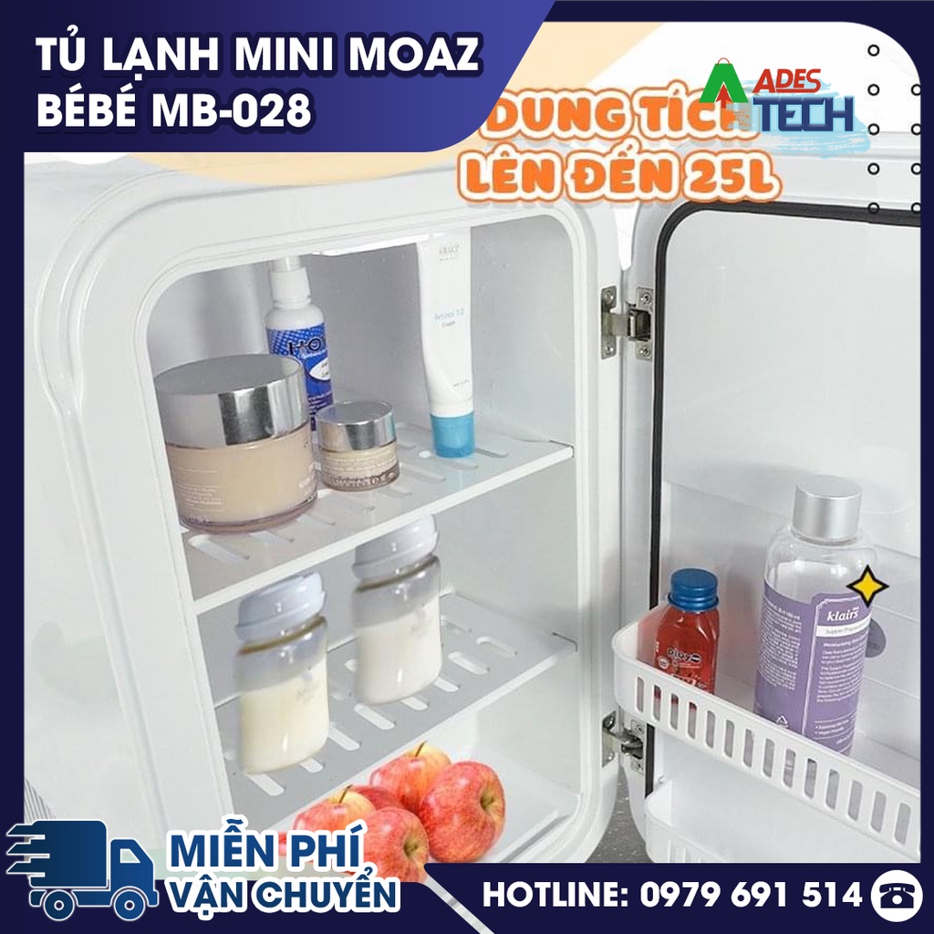 Tủ Lạnh mini MOAZ BÉBÉ MB-028 - Bảo hành 1 năm