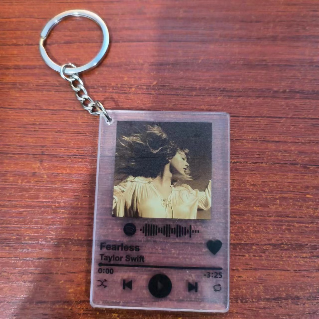 Taylor Móc Khóa Hình Lá Liễu Nửa Đêm Cho Người Yêu Không Sợ Hãi Taylor swift keychain Midnights Lover Fearless Evermore Willow speak now key chain
