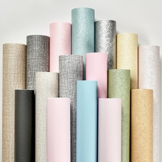 Giấy dán tường nhiều màu 10m - Decal dán tường có sẵn keo dán