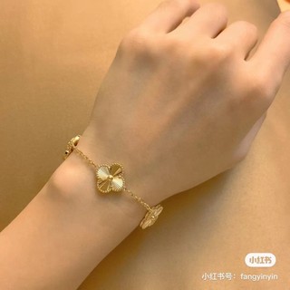 Vòng Tay Louis Vuitton Bằng Thép Titan Họa Tiết LV Monogram