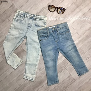STD112 QUẦN JEAN DÀI TRƠN zr xuất dư