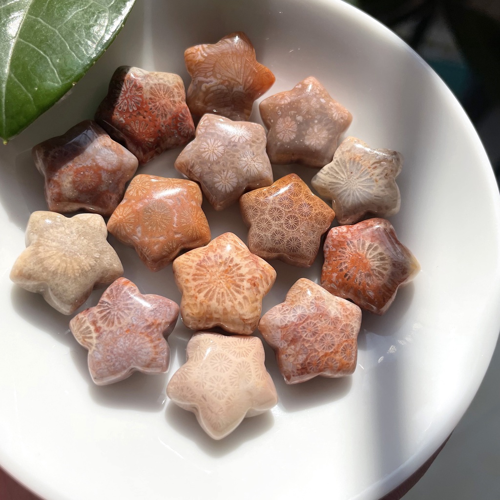 Indonesia Mặt Dây Chuyền Đá Ngọc Bích Tự Nhiên Ba Lỗ Xuyên Thấu Ngôi Sao Hoa Cúc Ngôi Sao Năm Cánh Phụ Kiện