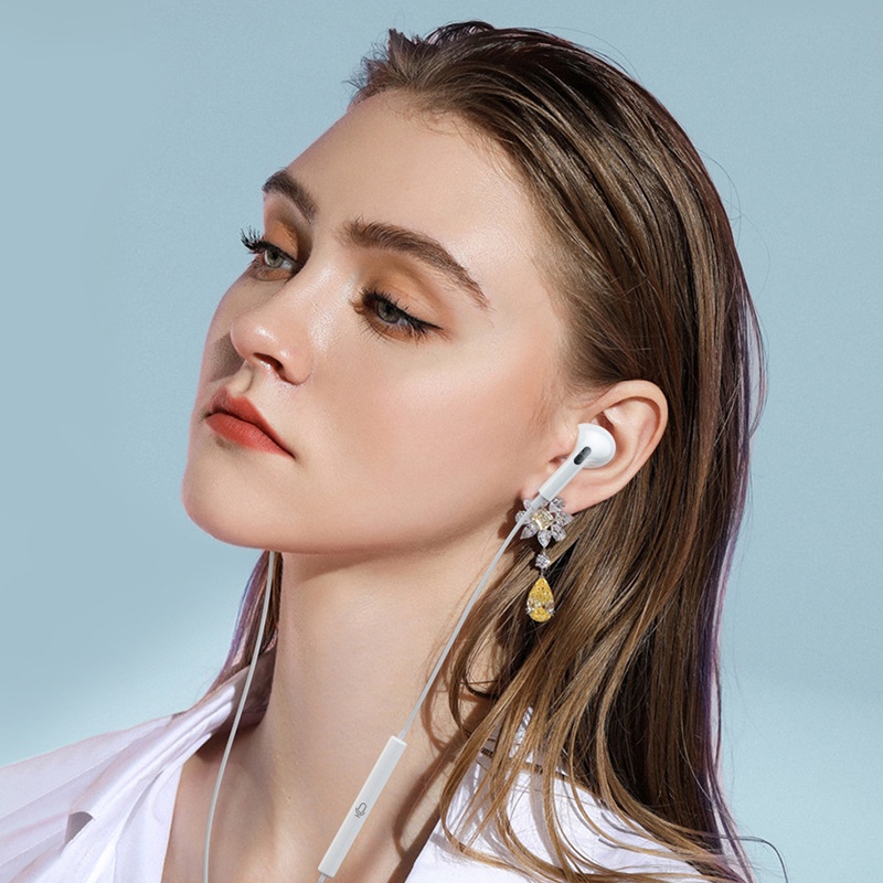 Tai nghe Bluetooth có dây và mic cao cấp cho táo 7 8 Plus X XR XS Max 11 12 13 Pro SE Icecube