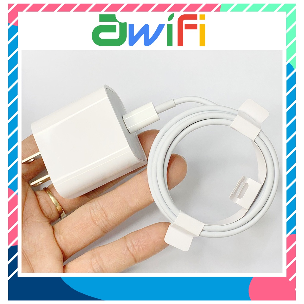 Củ sạc nhanh Type-C 20.W và cáp sạc Types-C cho điện thoại tai nghe - Awifi L3-5