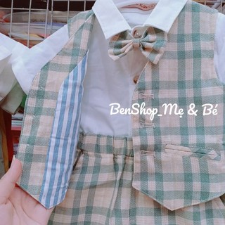 Set Vest Gile Bé Trai ( 6kg - 14kg )