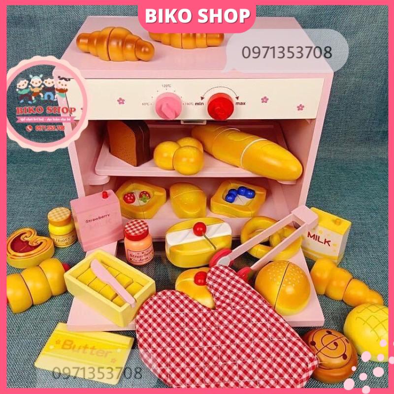 Đồ chơi Lò nướng nhiều bánh nam châm