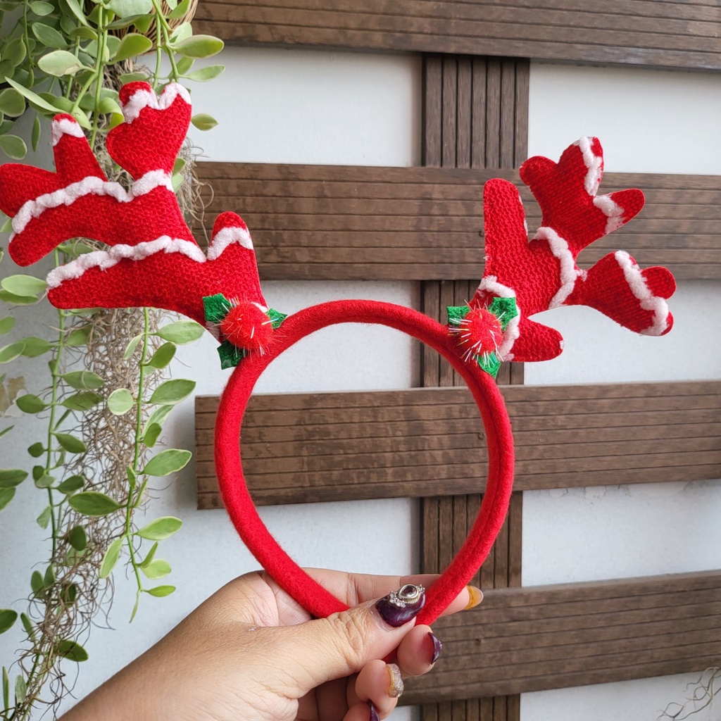Cài Tóc Sừng Nai Noel Nhiều Mẫu Siêu Cute