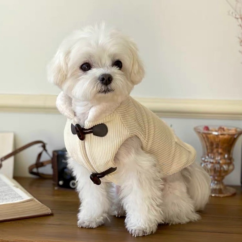 Áo Đệm cotton Dày Dặn Thời Trang Thu Đông Cho Thú Cưng