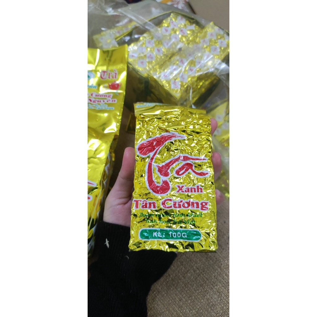 Trà Thái Nguyên Hộp Giấy 100g - Siêu rẻ đóng quà Tết tuyệt vời