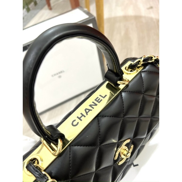 Túi xách cnl ô trám hàng box nam châm siêu đẹp