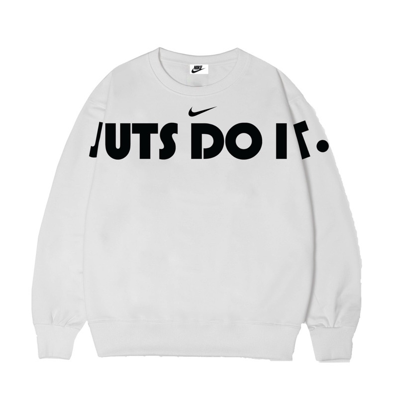 SWEATER UNISEX JUST DO IT TRẺ TRUNG NĂNG ĐỘNG CHẤT LIỆU NỈ THOẢI MÁI
