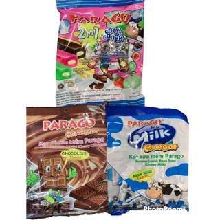 Kẹo sữa PARAGO vị trái cây thập cẩm gói 210g kẹo nhập khẩu