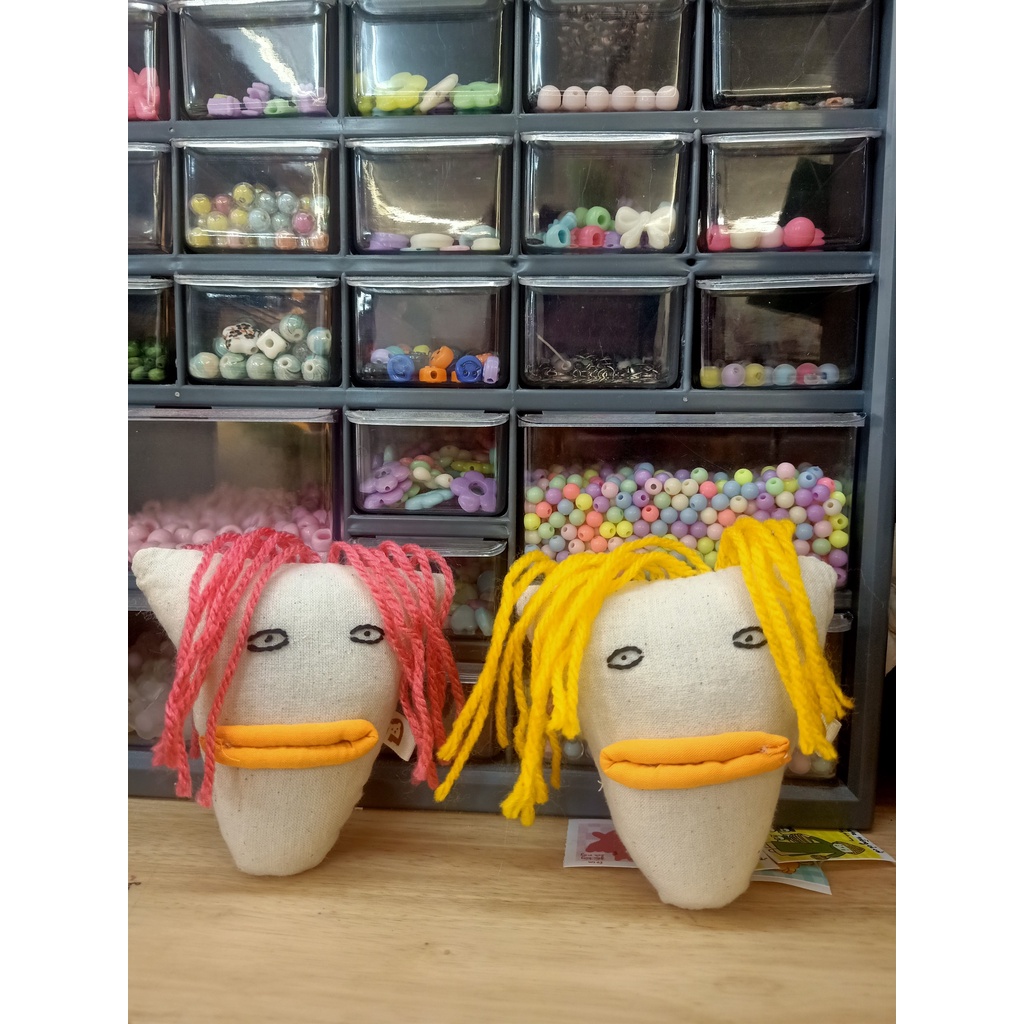 Ghim Cài Mèo Méo Meo Mèo Meo, Màu Sắc Ngẫu Nhiên - Gấu Bông Đình May, 10cm