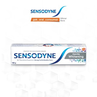 Kem Đánh Răng Sensodyne Gentle Whitening 160g / Bàn chải đánh răng  Sensodyne Multi Care Soft