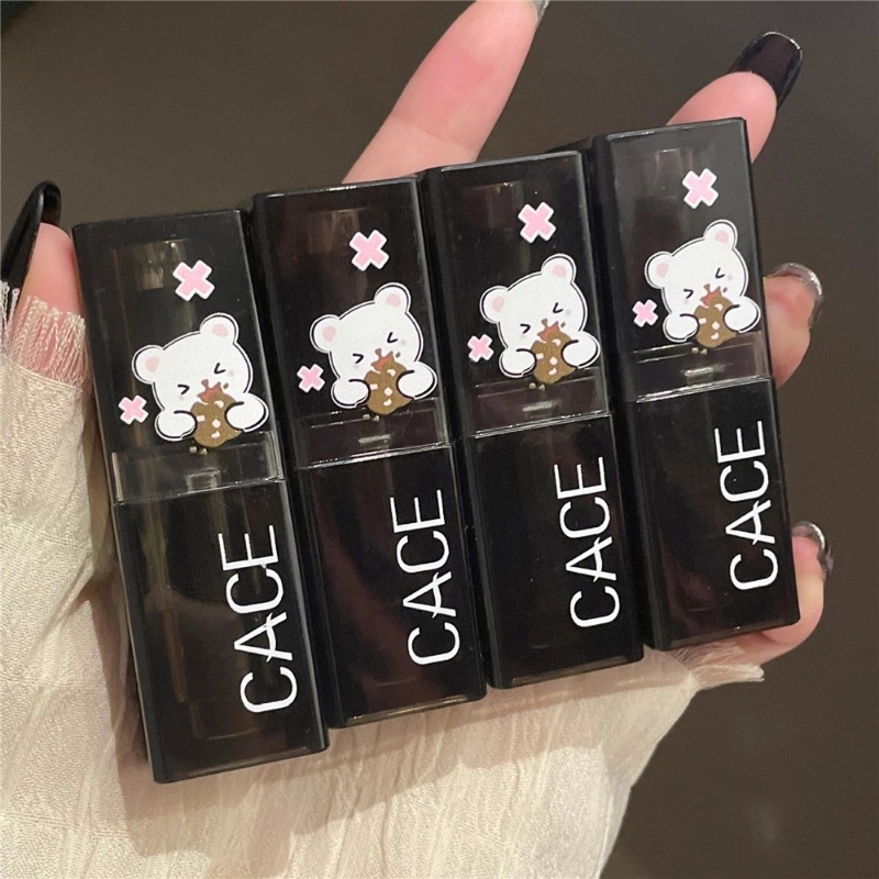 1 Son Môi Dưỡng Ẩm Chống Nước Lâu Phai Chống Dính Thiết Kế Dễ Thương