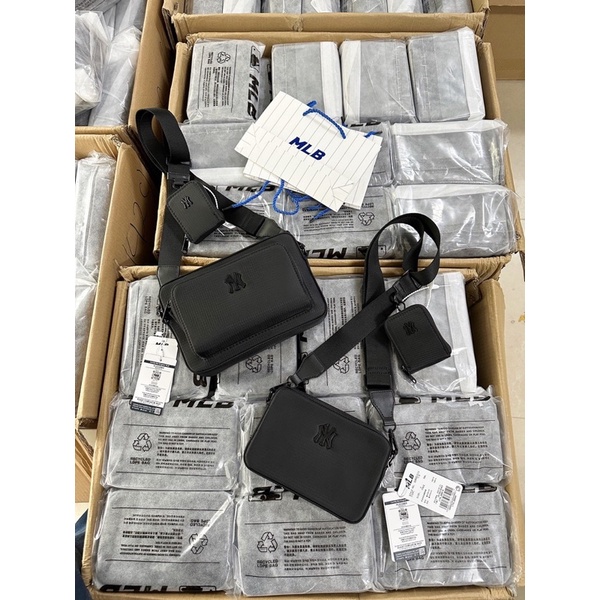 Set túi đeo chéo #mlb #ny kèm ví chất xịn sò
