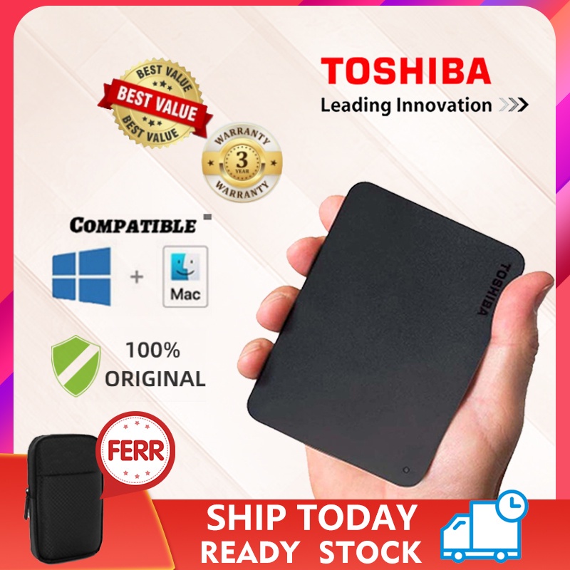Ổ Cứng Ngoài Toshiba Canvio advance 2TB - External Disk Hard Disk Hard Drive