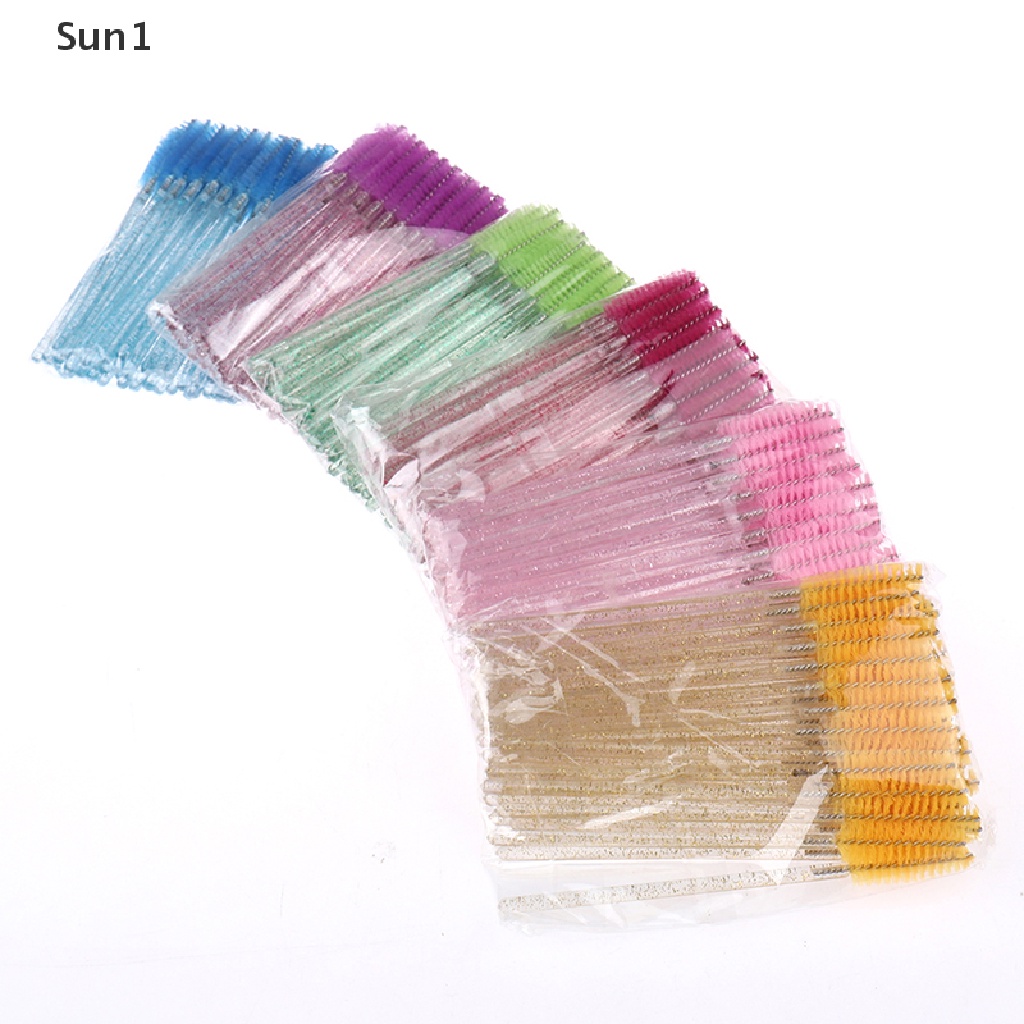 Set 50 Cọ Trang Điểm Mắt Sử Dụng Một Lần Tiện Lợi