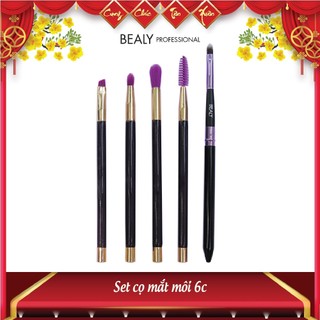Cọ Trang Điểm Mắt BEALY - 8C/ 3C PINKGIRL/5C LÔNG DÊ/5C TÍM