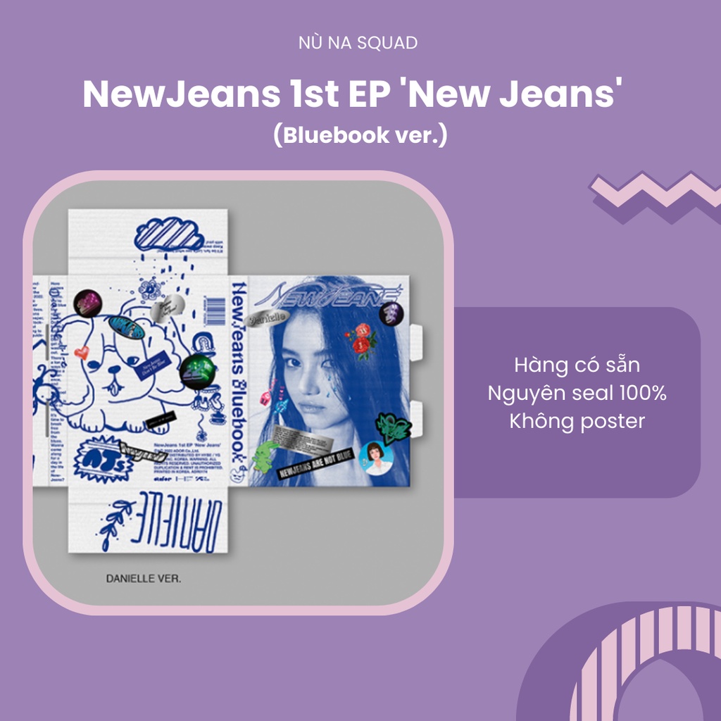 Bộ album NewJeans 1st EP 'New Jeans'
