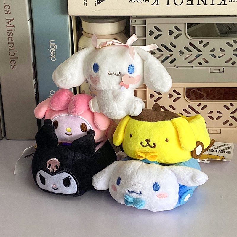 Sanrio Móc Khóa Hình Kuromi Cinnamoroll My Melody Nhồi Bông Đáng Yêu